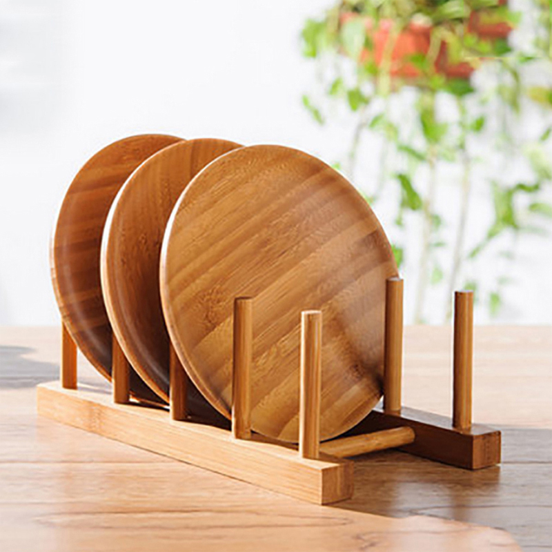 Bamboo Cutlery Set - Stojak kuchenny na naczynia Pokrywka na