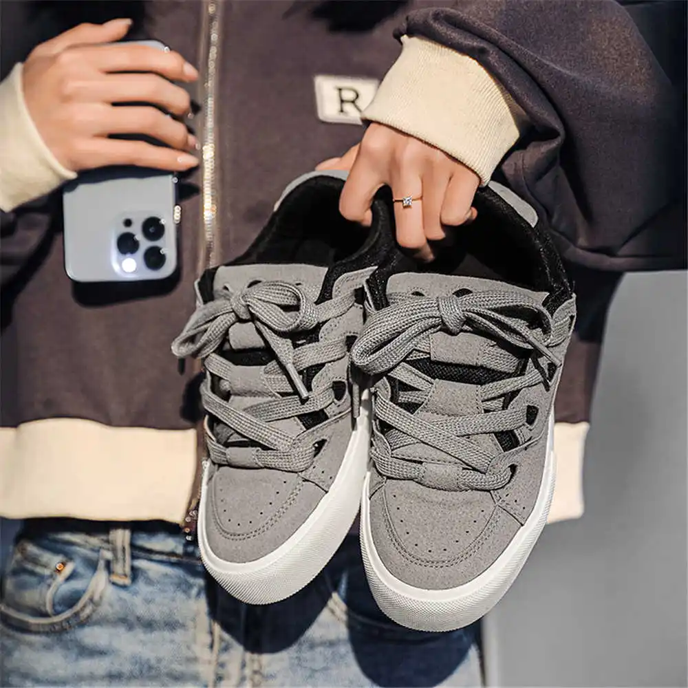 Luxury Lifestyle Team - Ze sznurowaniem Hiphopowe damskie buty szkolne