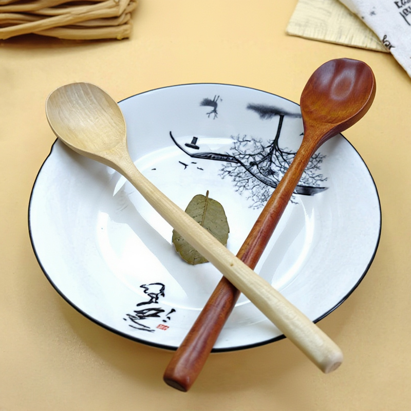 Bamboo Cutlery Set - 1 sztuka drewniana łyżka bambusowa kuchenna
