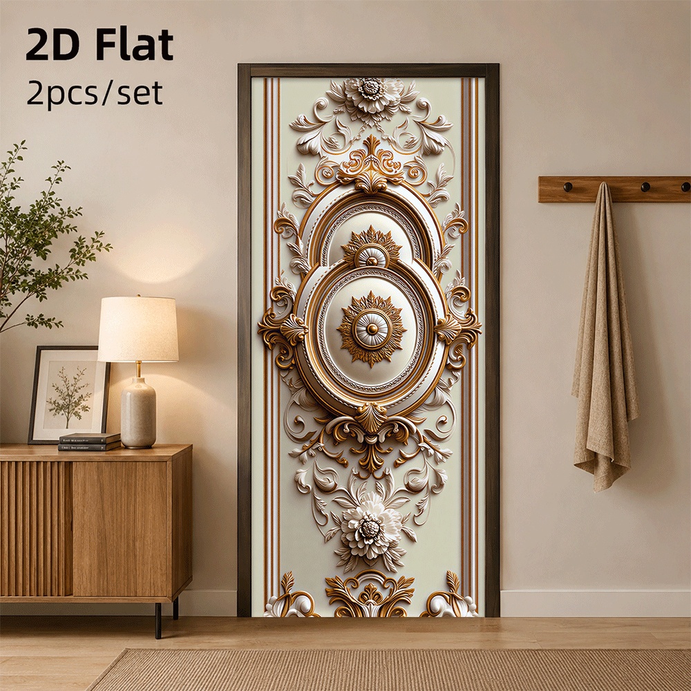 Luxury Lifestyle Background - 1 sztuka luksusowej naklejki na drzwi